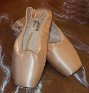 Sansha Recital, Spitzenschuhe Ballett, inkl. Bänder und Lederflicken